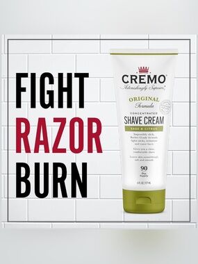 Cremo Shave Cream Tube Original Formula - 6 fl oz - NWT.